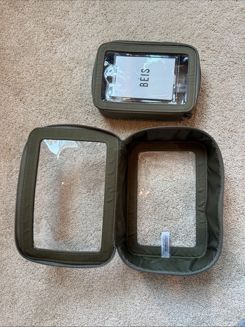 BEIS In Flight Cosmetic Bag Set - Picture 2 of 8